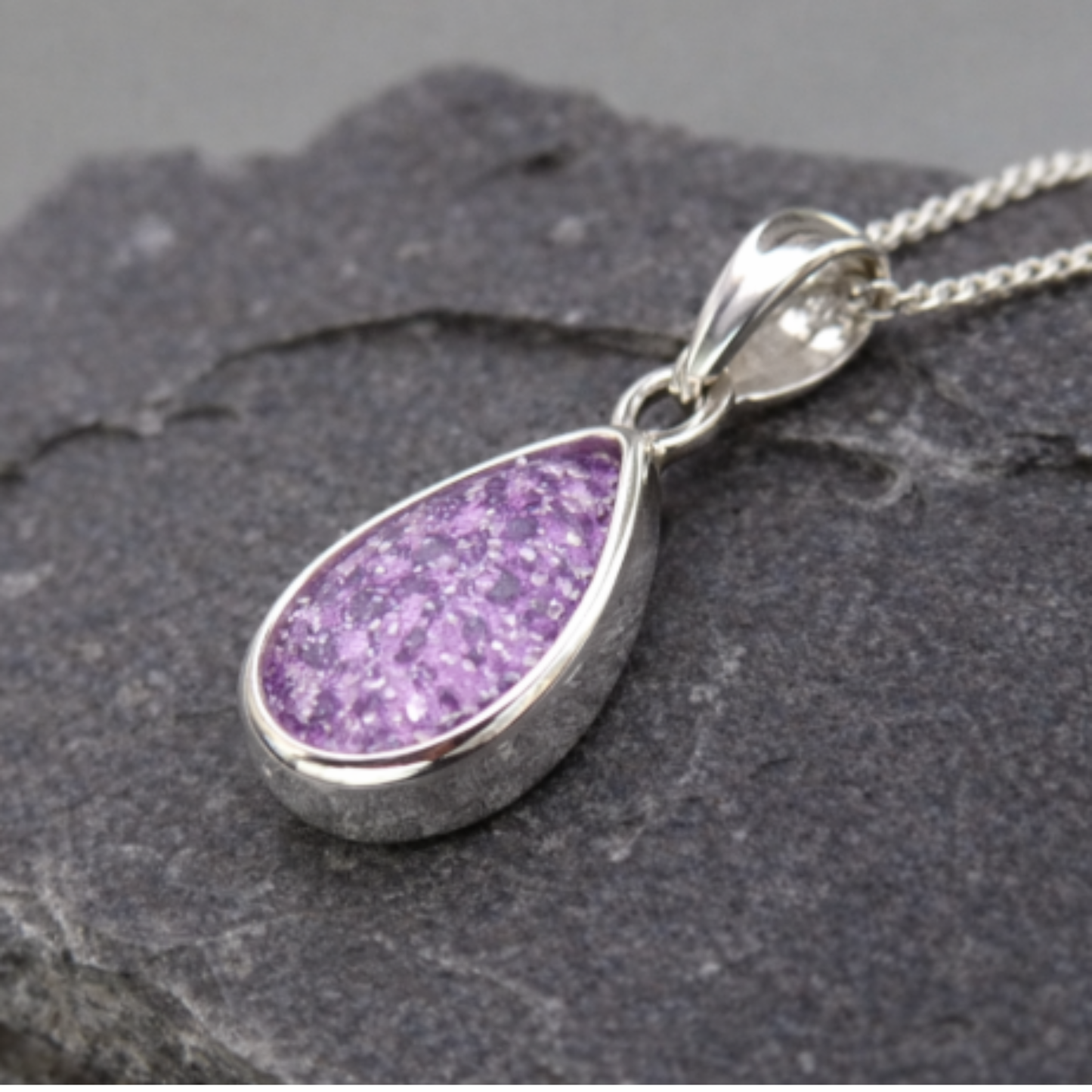 Pear Pendant for Ashes Jewellery