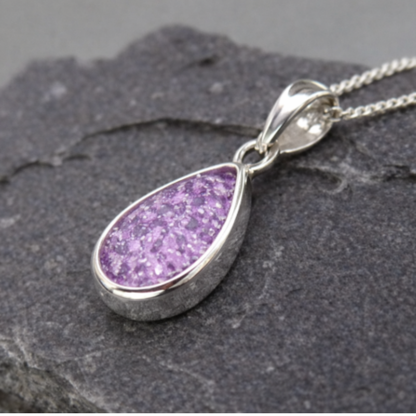 Pear Pendant for Ashes Jewellery