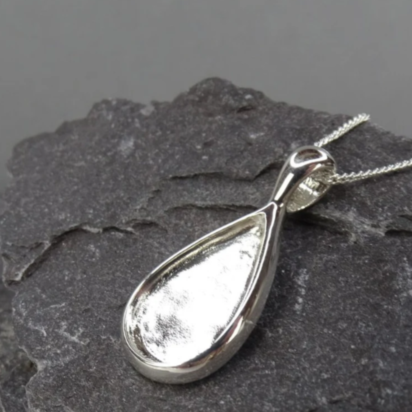 Pear Pendant for Ashes Jewellery