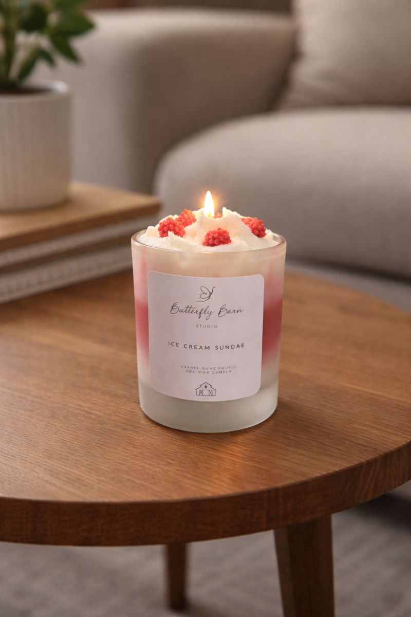 Ice Cream Sundae Candle (30cl)